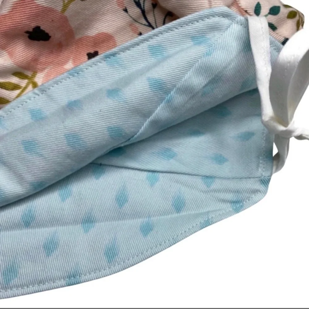 Handmade Floral Brimmed‎ Bonnet